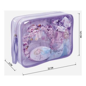 Toilet Bag with Accessories Frozen Multicolour Multi-composition (22,5 x 16,5 x 6 cm) (11 pcs)