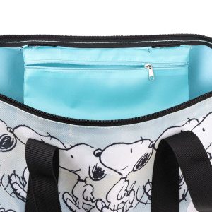 Beach Bag Snoopy Blue (47 x 33 x 15 cm)